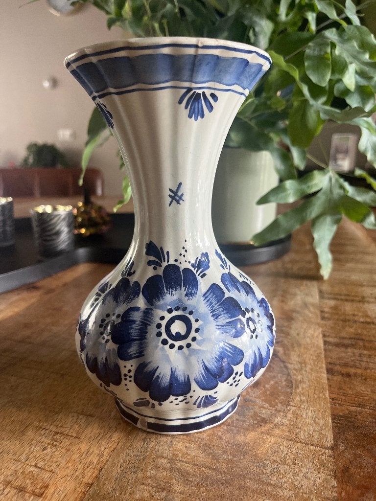 Delfts blauw vaasje, Antiek en Kunst, Ophalen