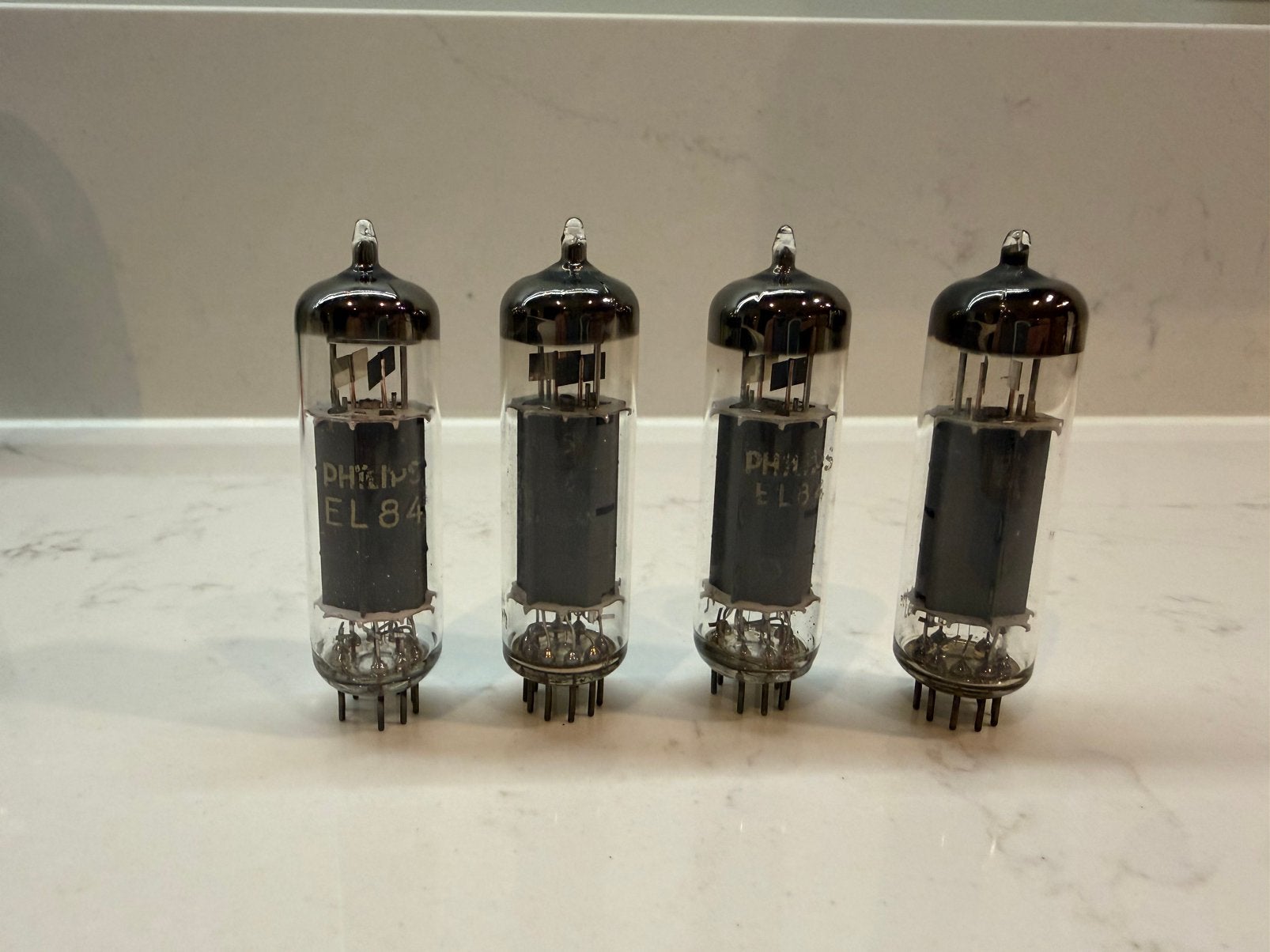 Quad philips el84 buizen, Ophalen of Verzenden, Buis of Buizen