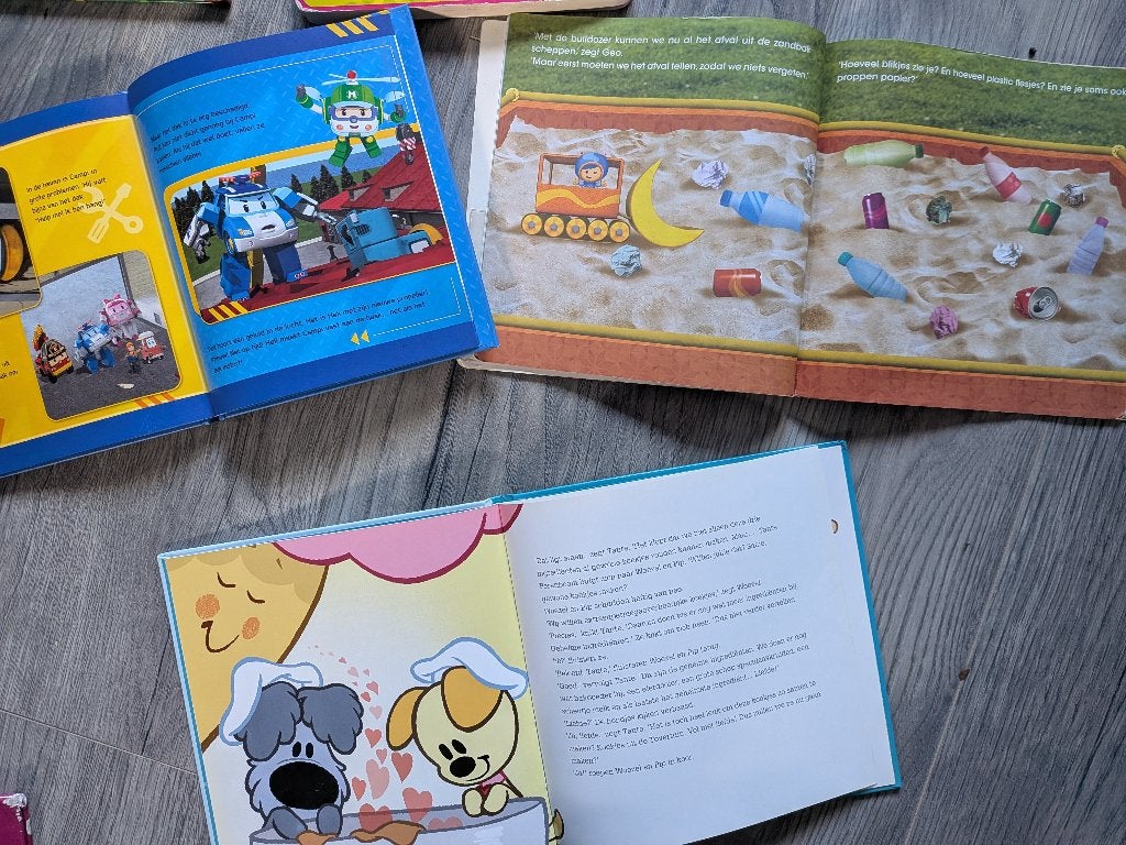 Zes peuter/kleuter boeken, Ophalen of Verzenden, Gelezen, Jet Boeke, 3 tot 4 jaar