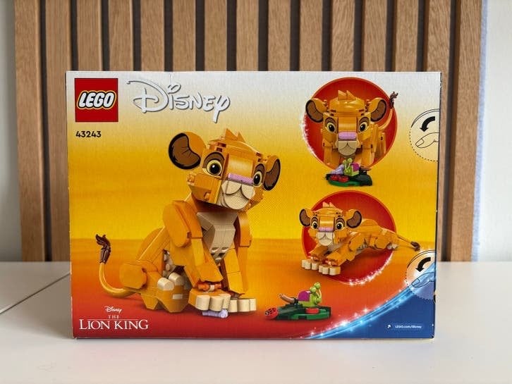 LEGO Disney 43243 Simba de Leeuwenkoning, Verzenden, Lego, Nieuw, Disney