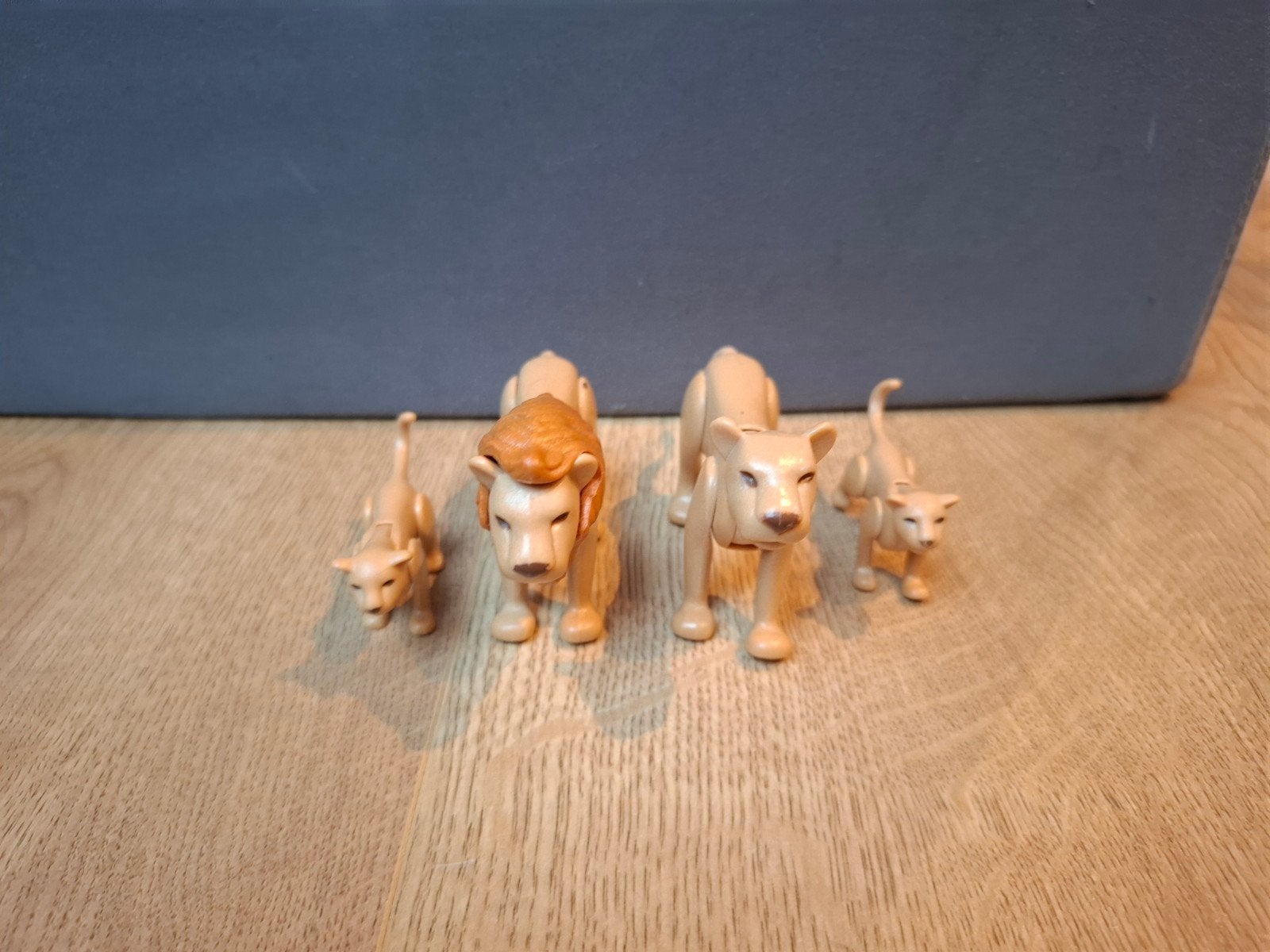 Playmobil Leeuwenfamilie - Wild Life Figuren, Wild life, Gebruikt, Complete set, Ophalen of Verzenden