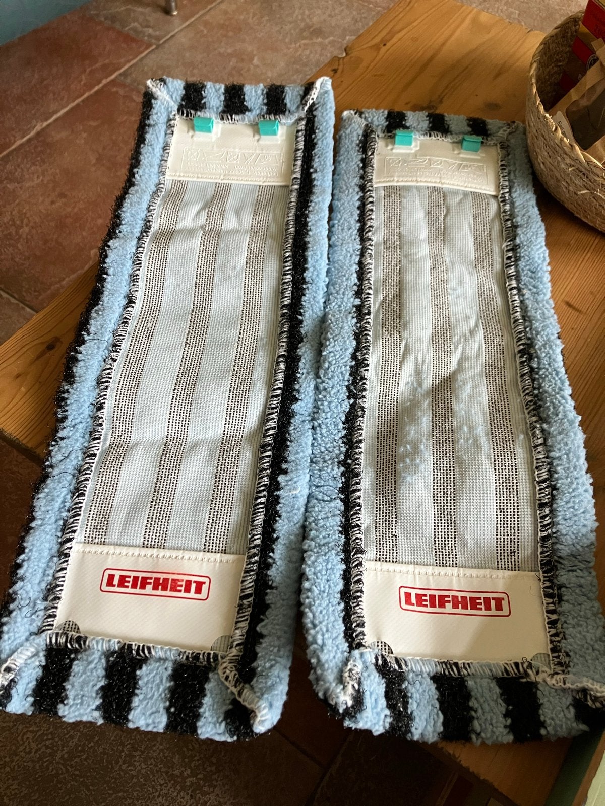 Leifheit Profi XL Outdoor Active Mophoezen (2 stuks), Ophalen of Verzenden, Mop of Dweil