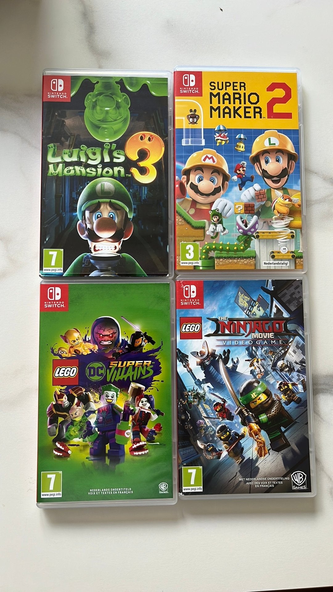 Nintendo Switch Games - Diverse Titels, Spelcomputers en Games, Ophalen of Verzenden, Zo goed als nieuw, Switch Original, Met games