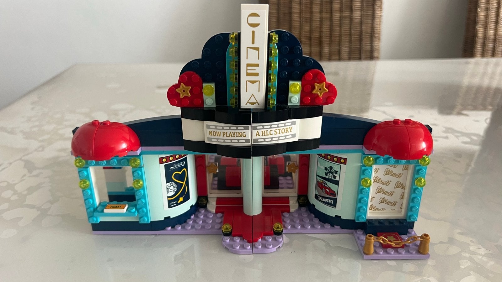 LEGO Friends Heartlake City Bioscoop 41448, Ophalen of Verzenden, Zo goed als nieuw, Overige merken