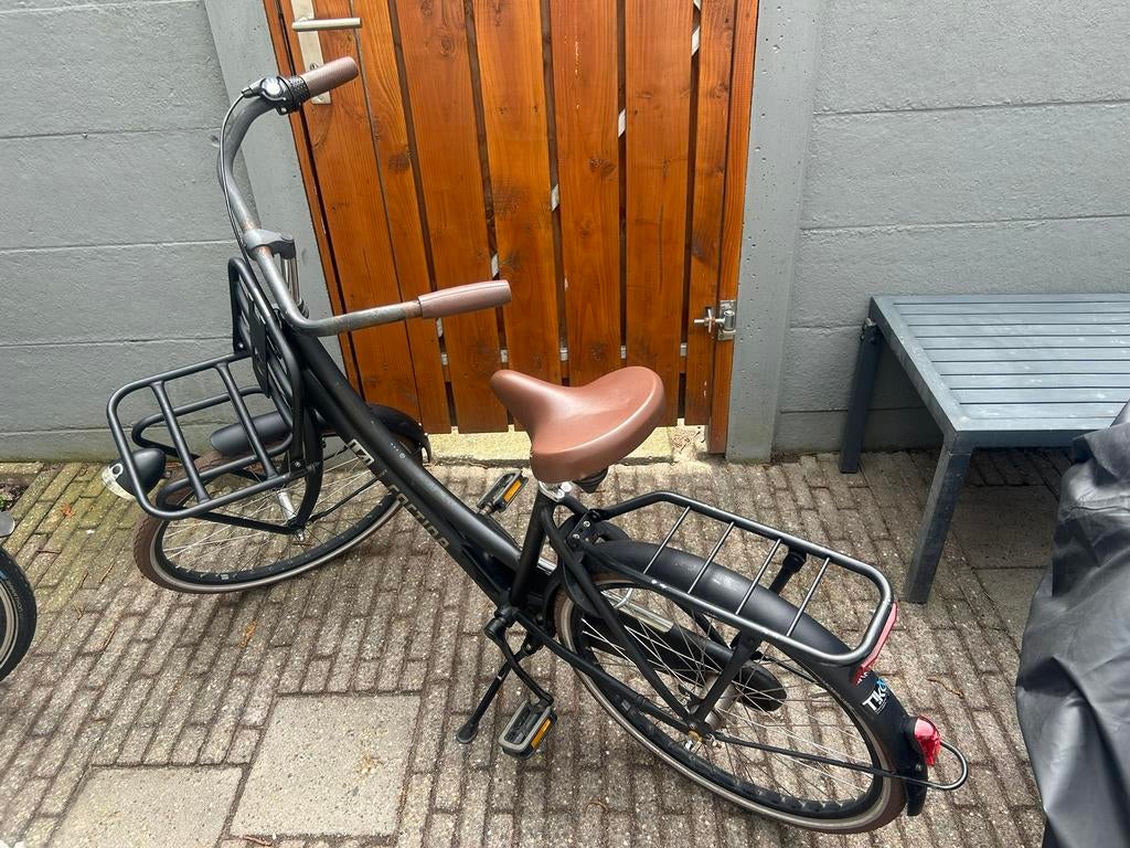 Cortina fiets zwart 24 inch, Ophalen, Terugtraprem, Versnellingen, Gebruikt