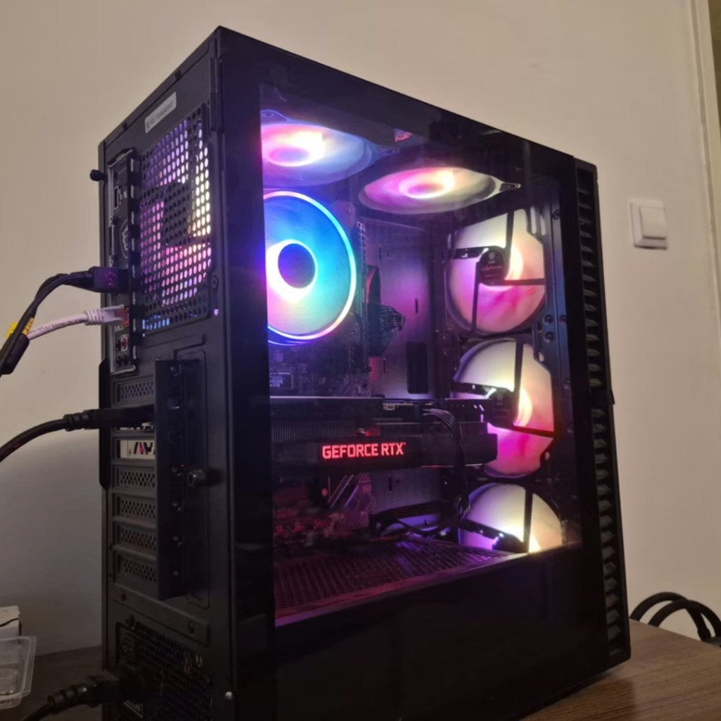 Gaming PC // RTX 3060 ti & AMD Ryzen 7 3700X & 32GB, Computers en Software, Desktop Pc's, Ophalen, 7604 HM, 32 GB, DTGParts.Business@gmail.com