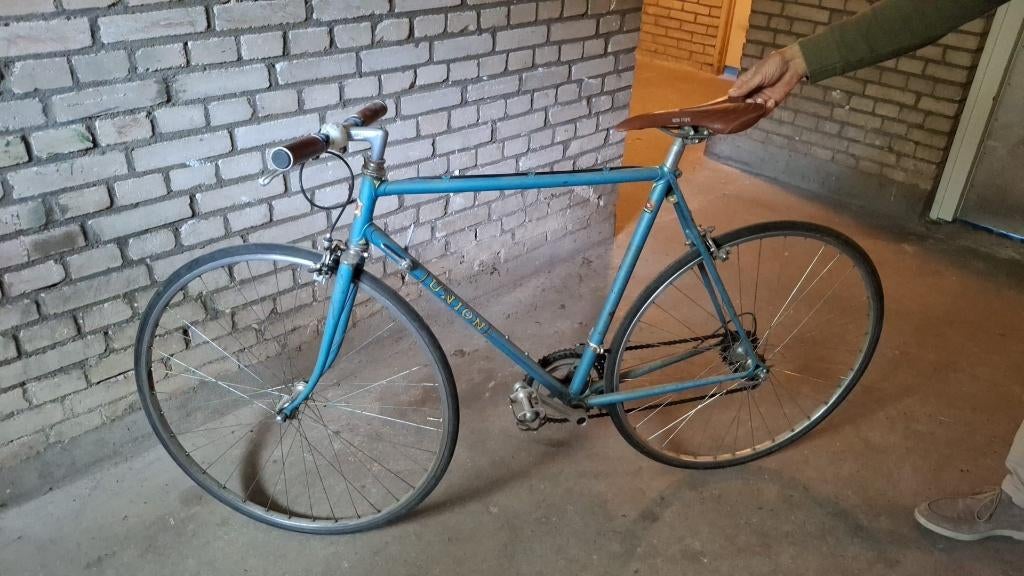 Vintage race fiets Union frame 56, Fietsen en Brommers, Fietsen | Racefietsen, Gebruikt, Heren, Overige merken, Meer dan 20 versnellingen
