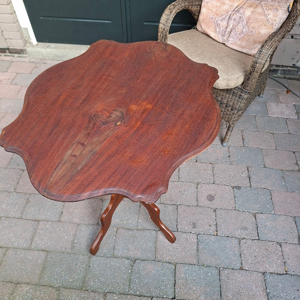 Tafeltje € 25, Ophalen, Minder dan 55 cm, Gebruikt, Hout