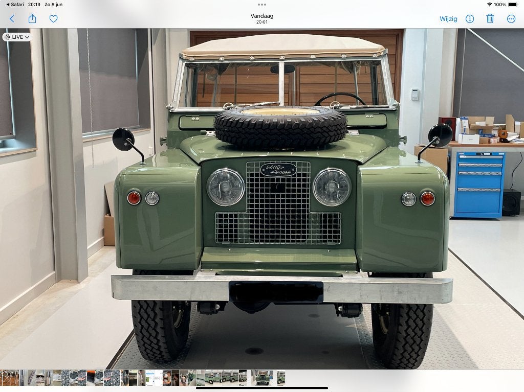 Landrover Series 2, Handgeschakeld, Particulier, Groen, Te koop