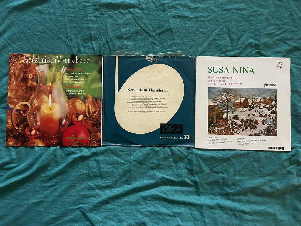 3 LP's Kerstmuziek België (ook per stuk te koop), Ophalen of Verzenden