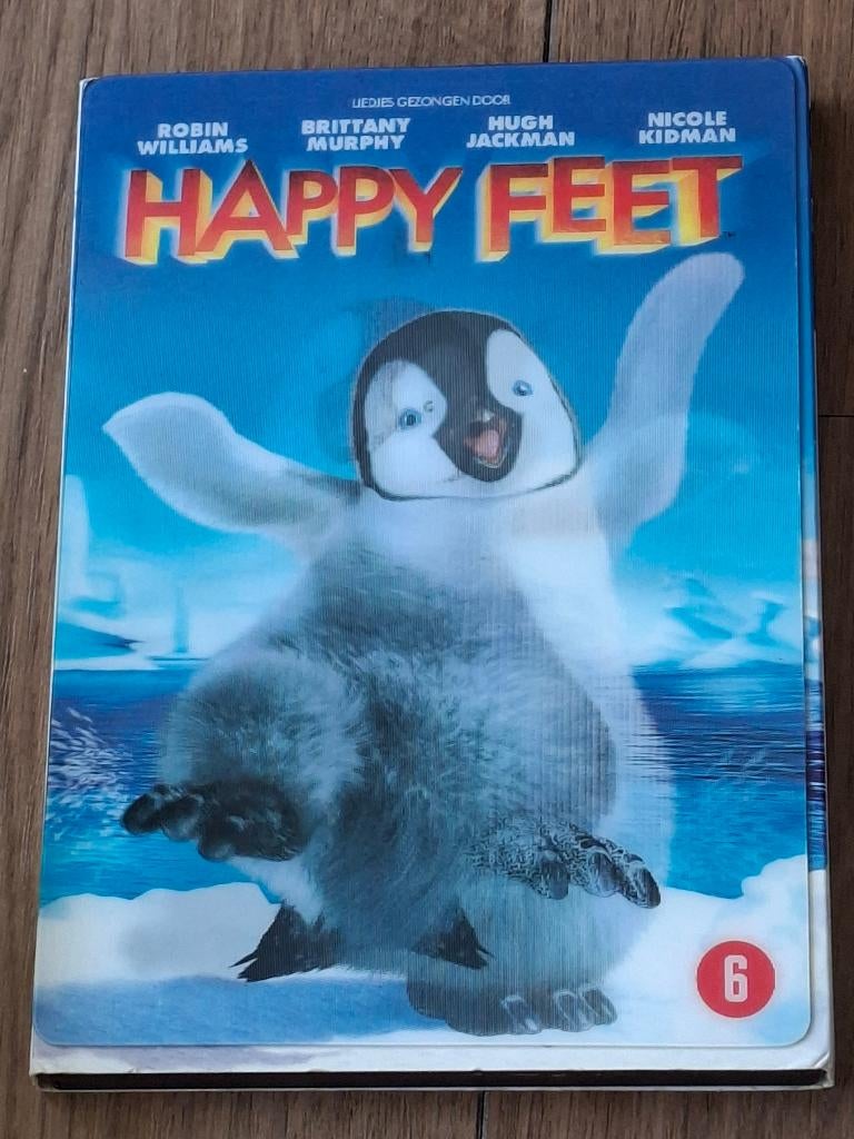happy feet, Cd's en Dvd's, Dvd's | Tekenfilms en Animatie, Vanaf 6 jaar, Ophalen of Verzenden, Zo goed als nieuw, Amerikaans