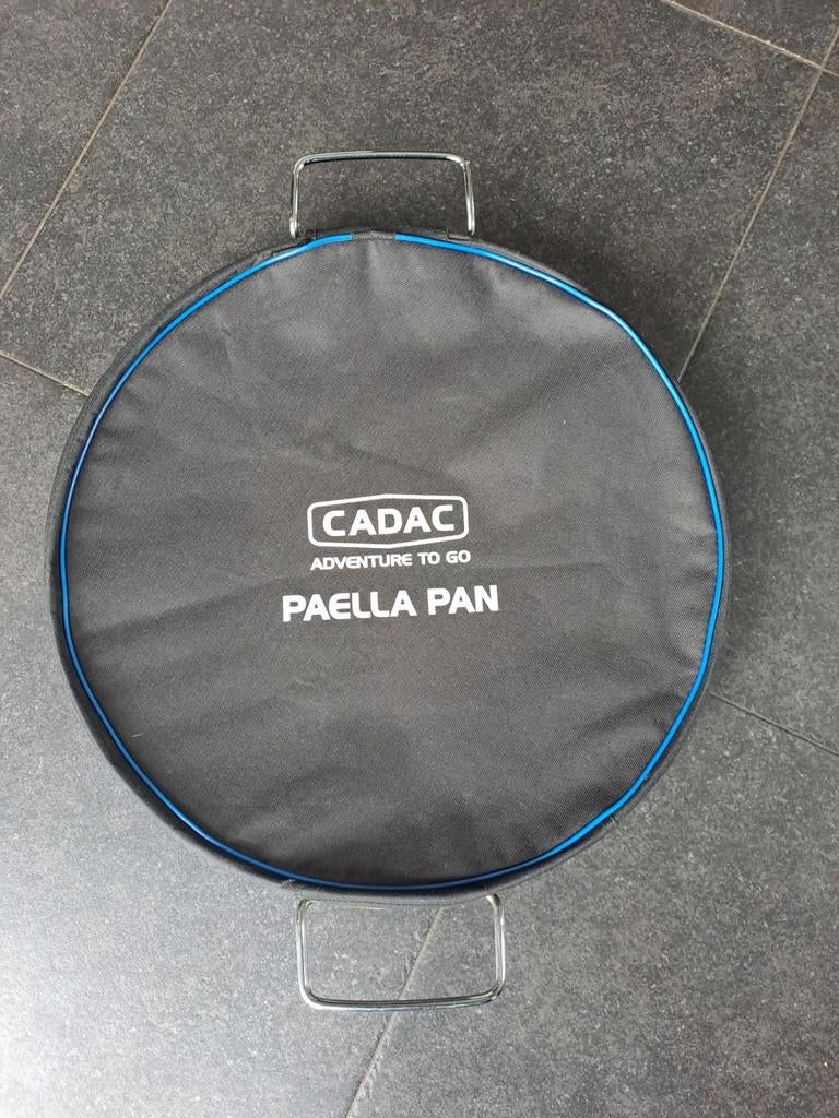 Cadac Paella Pan voor op skottelbraai met draagtas, Ophalen of Verzenden, Gebruikt