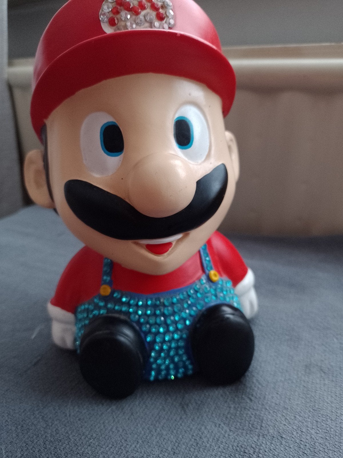 Mario spaarpot, Ophalen of Verzenden, Zo goed als nieuw, Steen, Aardewerk of Keramiek, Dier