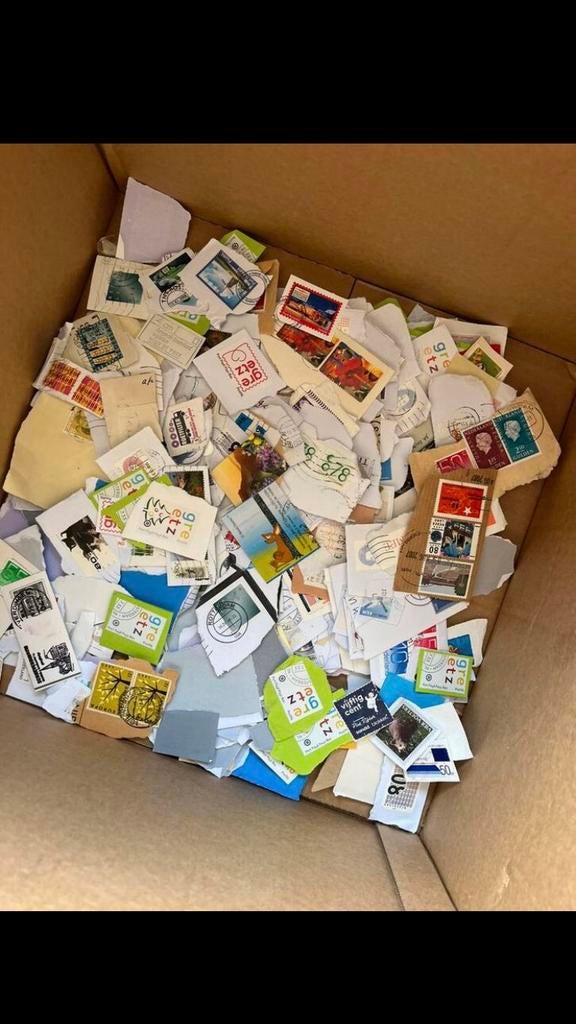 10kg. Nederlandse zegels gestempeld én postfris, Postzegels en Munten, Postzegels | Nederland, Ophalen of Verzenden