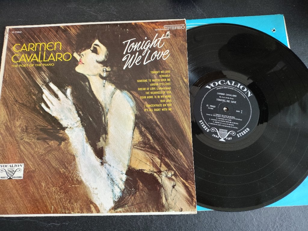Carmen Cavallaro Tonight we love in nette staat, Ophalen of Verzenden, Zo goed als nieuw, 12 inch