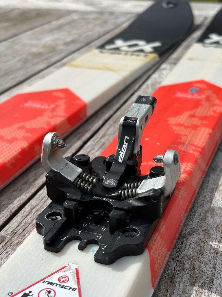 Tourski set: Völkl 163 cm skies, Black Diamond schoenen 26,5, Sport en Fitness, 160 tot 180 cm, Gebruikt, Skiën, Ski's