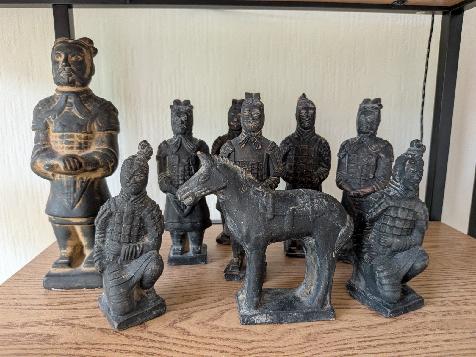 Terracotta Army beeldjes, Ophalen