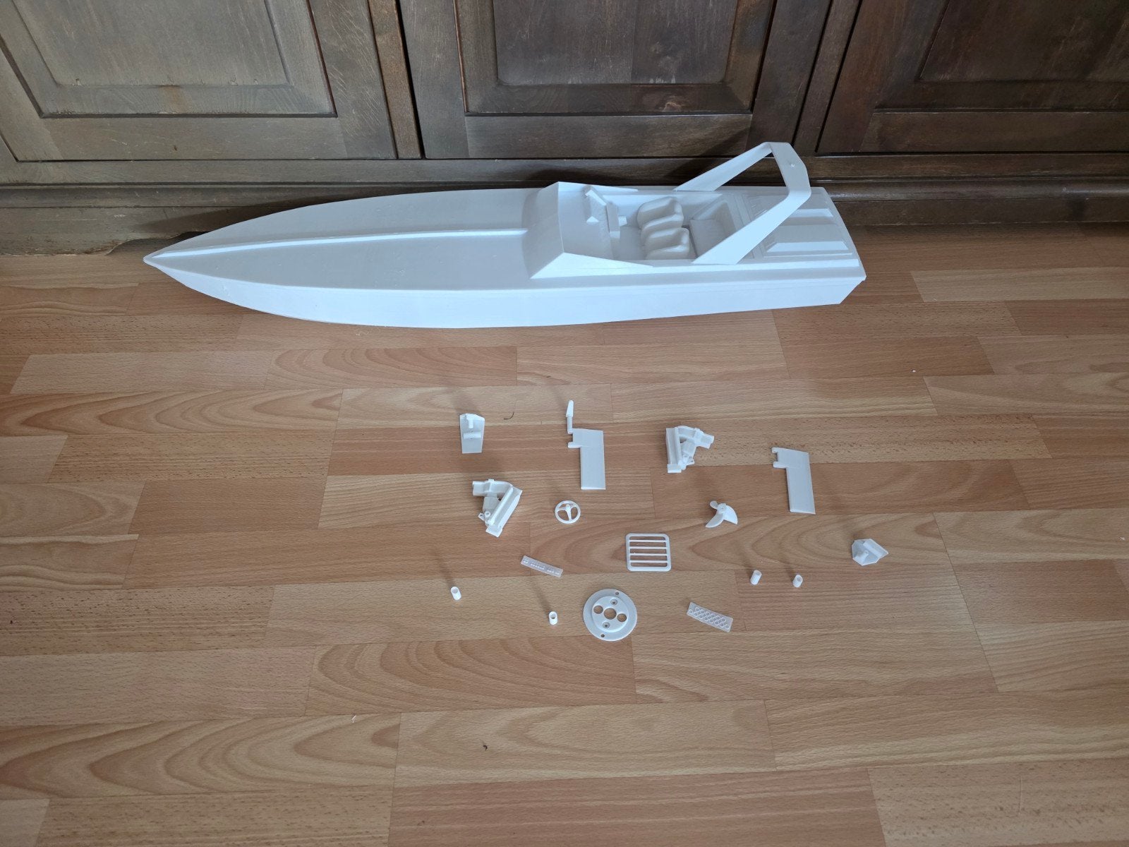 RC Miami vice boot 92cm lang, Hobby en Vrije tijd, Modelbouw | Boten en Schepen, Ophalen of Verzenden, Nieuw