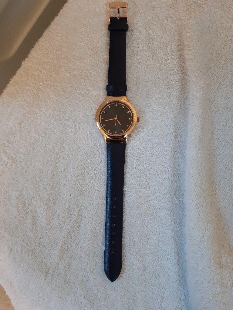Blauw horloge van LBVYR nr.48838 Singapore, Overige merken, Overige materialen, Polshorloge, Nieuw