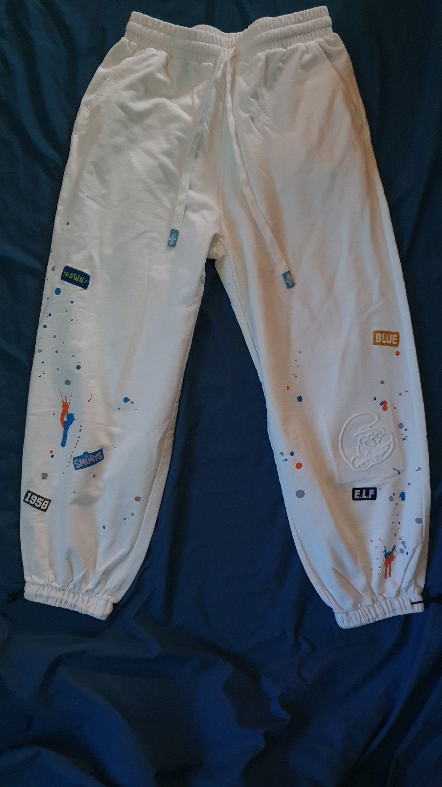 smurfen joggingbroek, Ophalen of Verzenden, Zwart, Lang
