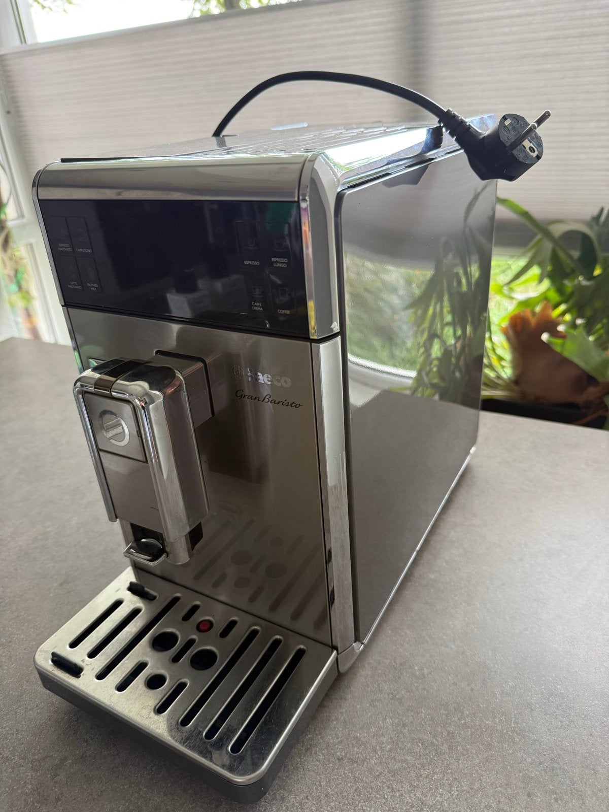 Philips Saeco Gran Baristo HD8975/01 - defect/onderdelen, Witgoed en Apparatuur, Koffiezetapparaten, Ophalen, Koffiemachine, Koffiebonen