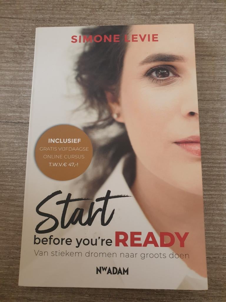 Start before you're READY - Simone Levie, Ophalen of Verzenden, Gelezen