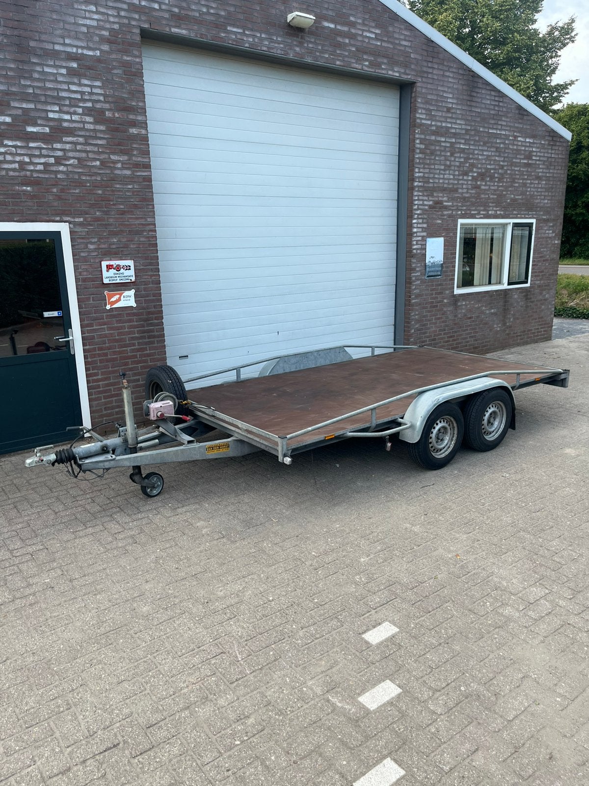 Hapert auto ambulance aanhanger, Auto diversen, Aanhangers en Bagagewagens, Ophalen of Verzenden, Gebruikt