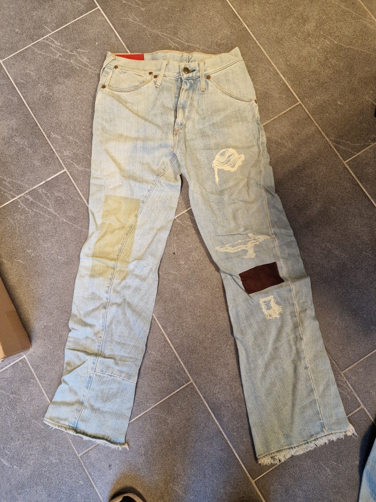 Levi's Red SS02 Green Warped Bootcut nieuwstaat 2 stuks, Ophalen of Verzenden, Nieuw, Overige kleuren