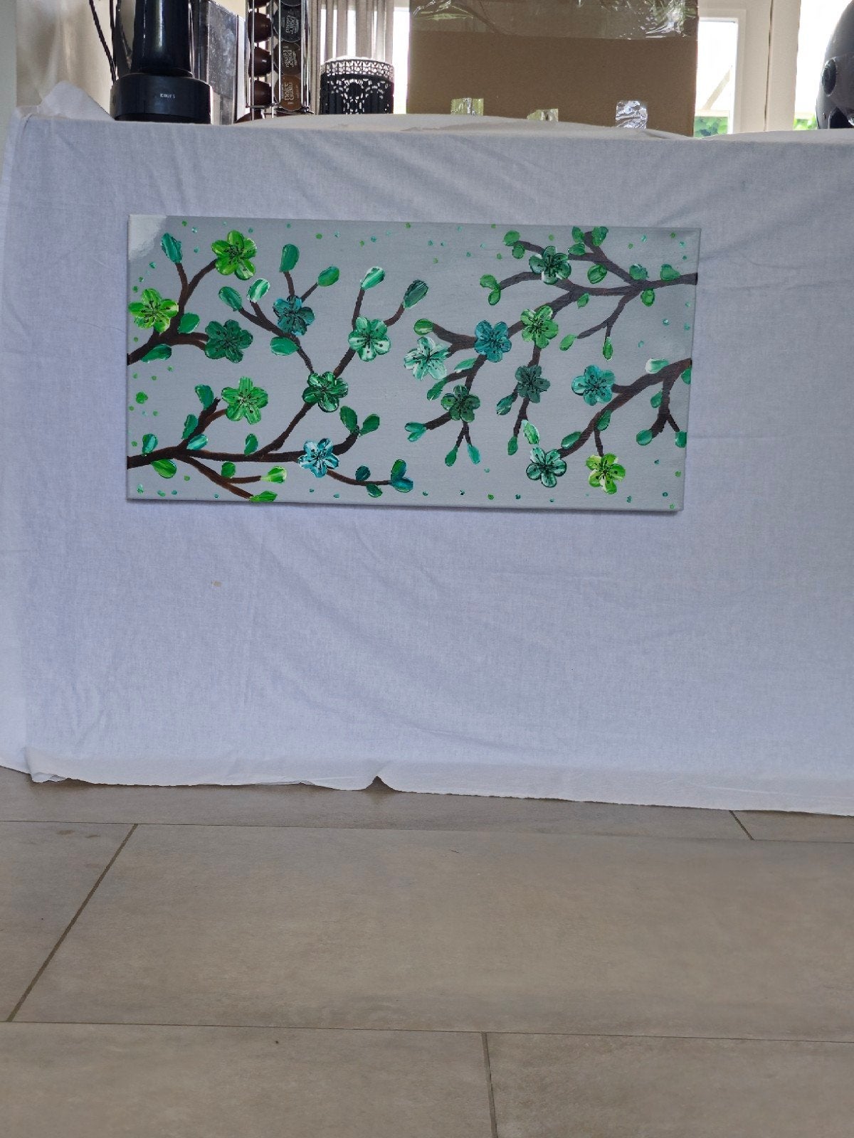 Schilderij 80 cm x 40 cm, Antiek en Kunst, Ophalen