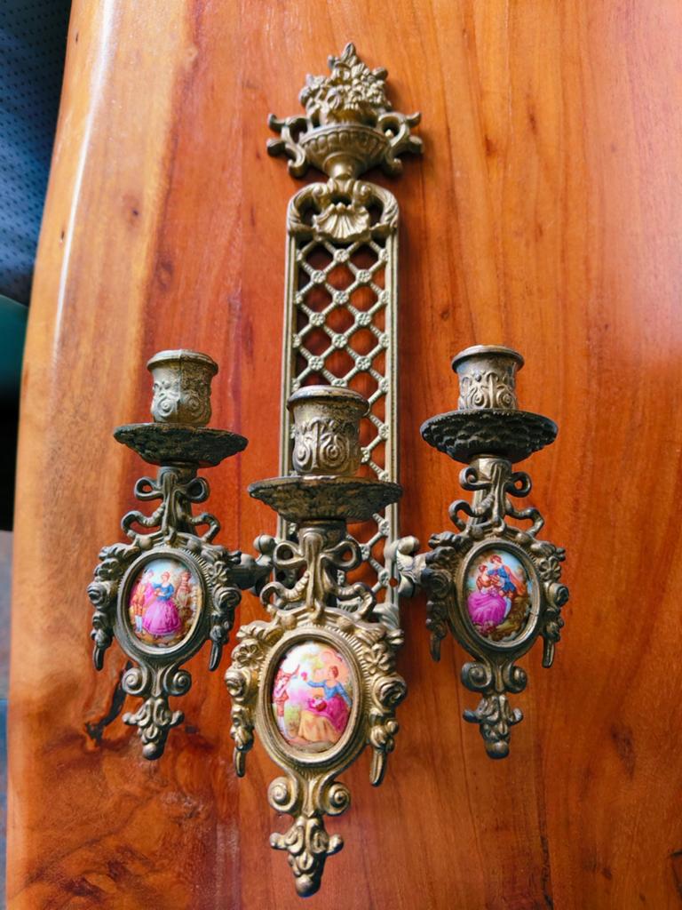 Limoges kandelaar, Ophalen of Verzenden