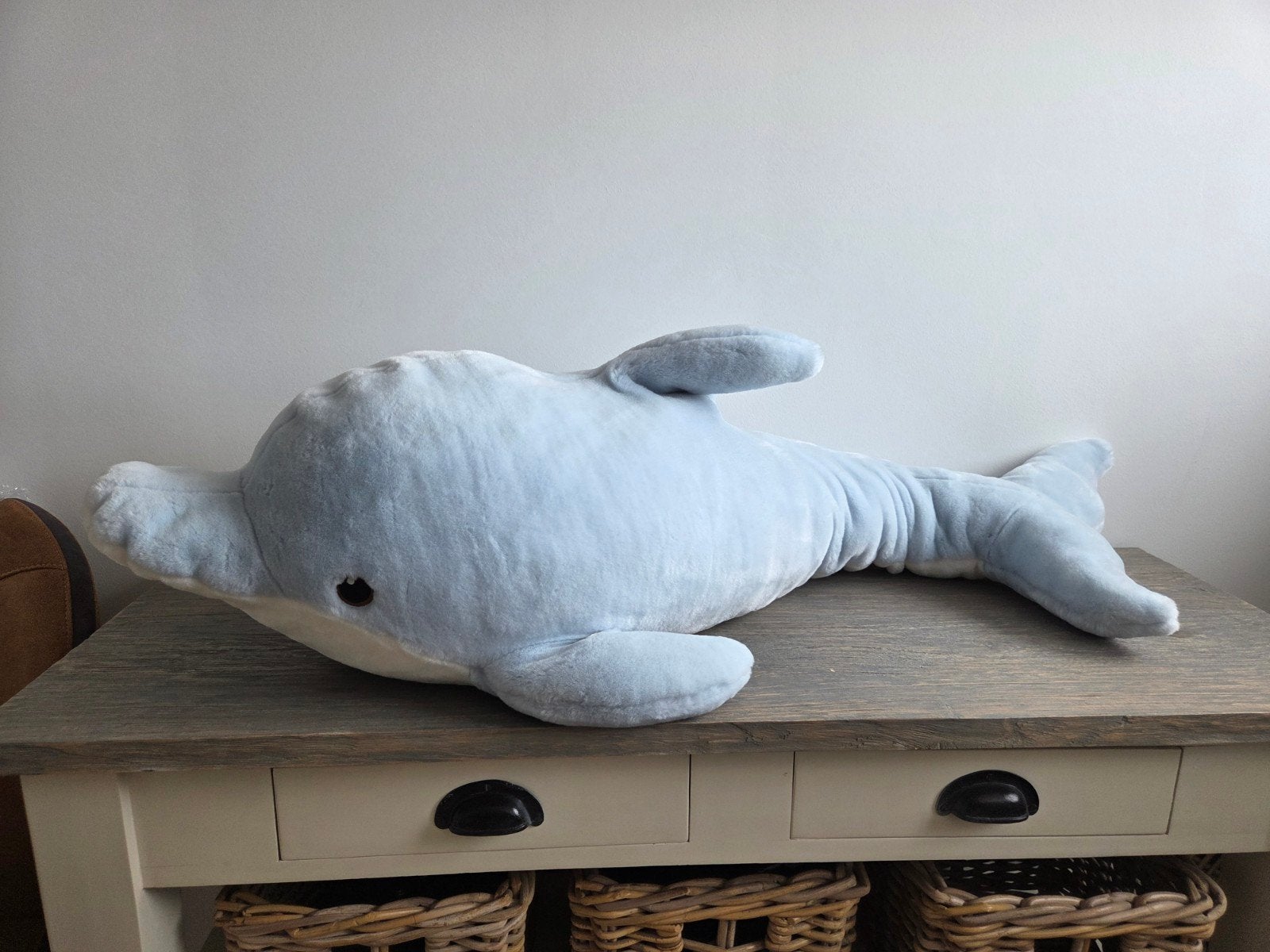 Dolfijn knuffel 1 meter, Overige merken, Overige karakters, Overige typen, Nieuw