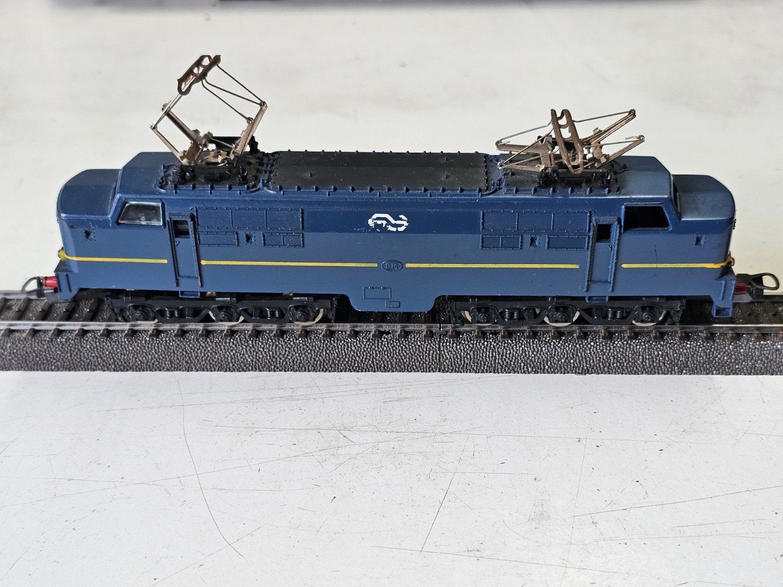 Modeltrein Lima NS 1200 Locomotief, getest, Hobby en Vrije tijd, Gebruikt, Ophalen of Verzenden, NS, Lima
