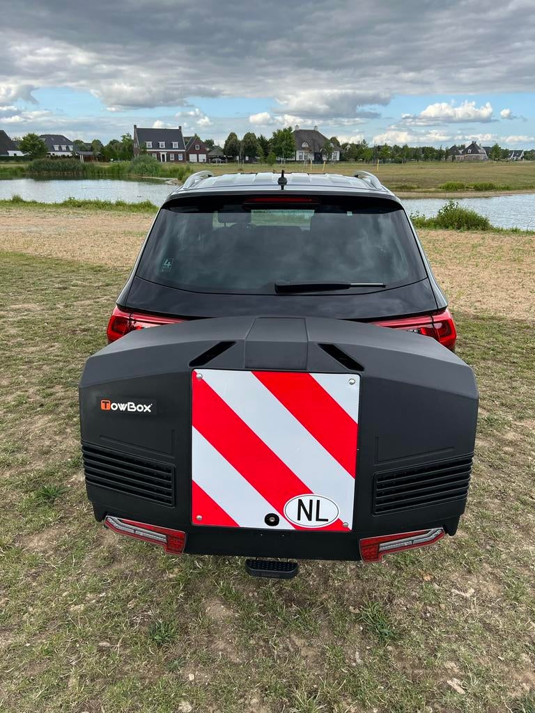 Towbox V3 grootste versie 400 liter Trekhaakbox € 7,50/dag, Auto diversen, Ophalen