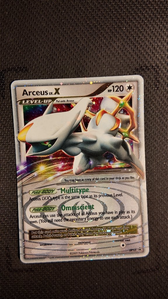 Arceus LV.X DP53 DP Black Star Promos | Pokemon kaart, Hobby en Vrije tijd, Verzamelkaartspellen | Pokémon, Ophalen, Losse kaart