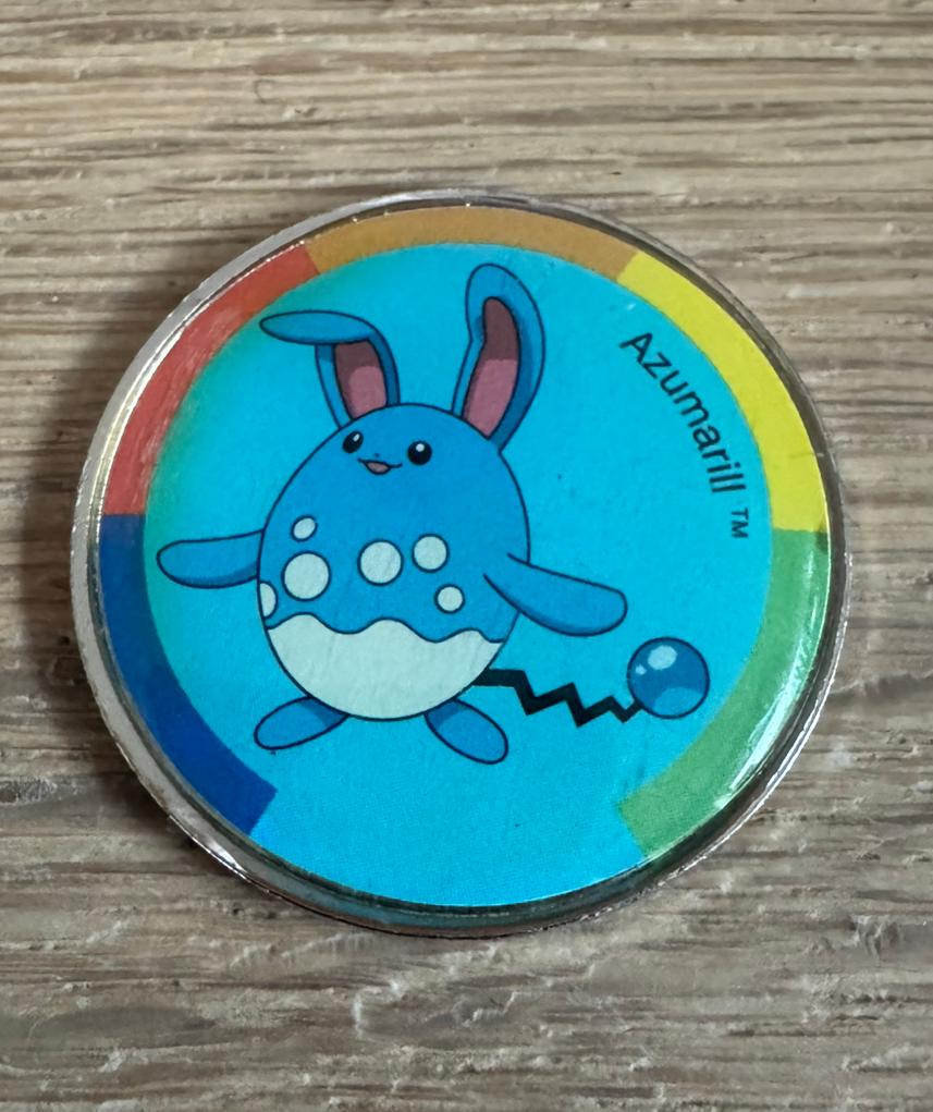 Pokémon munt Azumarill, Verzamelen, Verzenden, Losse flippo's