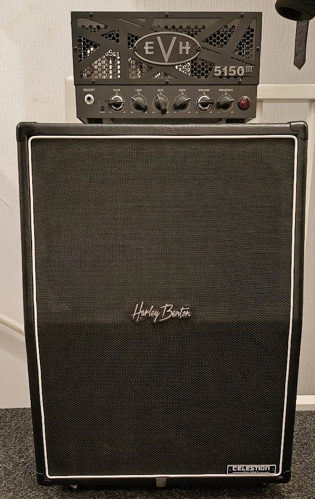EVH 5150III LBX-S versterker + 2x12 Celestion V30 speakers, Ophalen, Zo goed als nieuw, Gitaar, Minder dan 50 watt