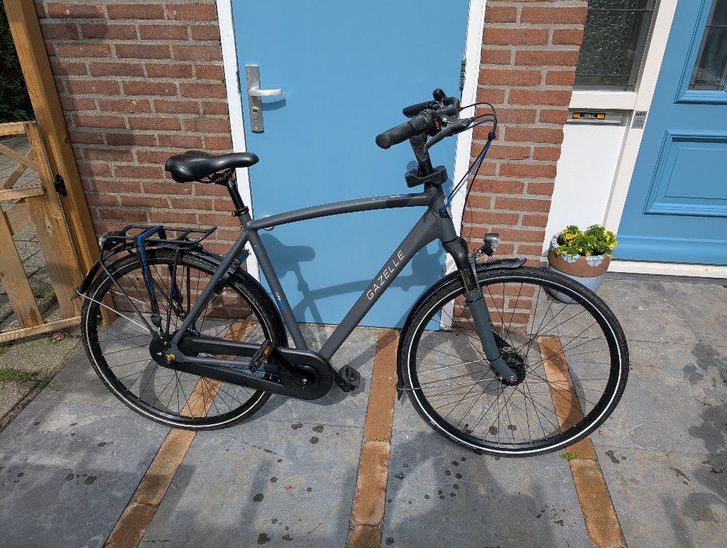 Gazelle C7 Vento Herenfiets H57 - Goed Onderhouden, Ophalen, Gebruikt, Velgrem, Versnellingen