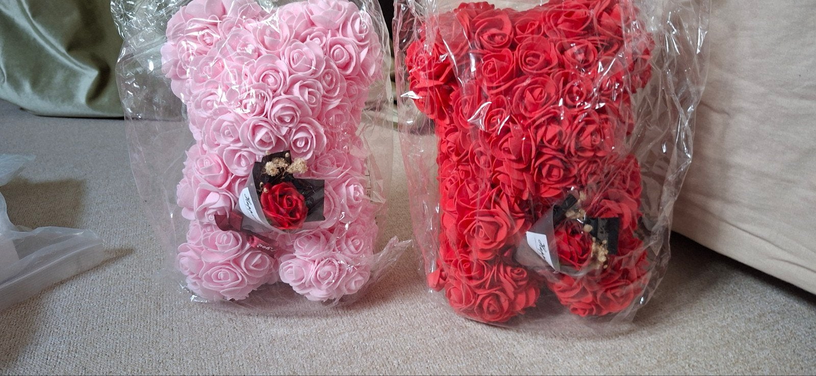 Foam rozenbeer in geschenkdoos, Nieuw, Meerkleurig, Ophalen of Verzenden, Kunststof
