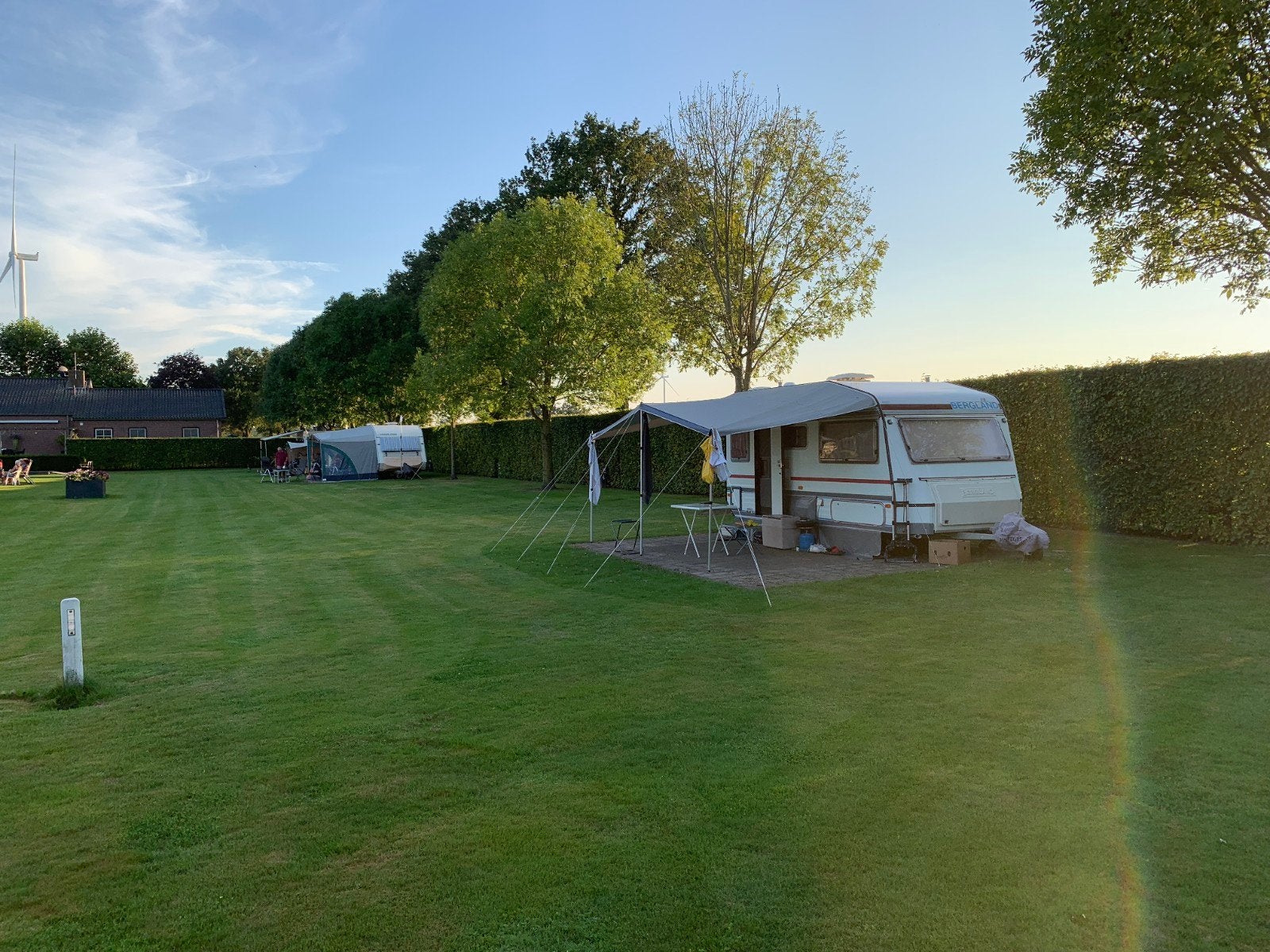 Bergland Caravan 395MKT met mover., Standaardzit, Luifel, Dwarsbed, Particulier