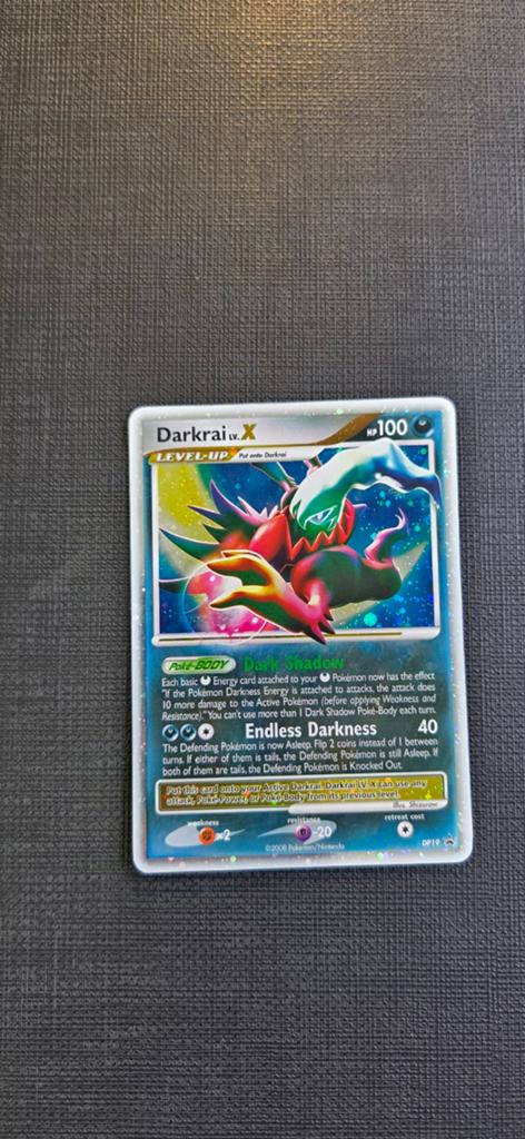 Darkrai LV.X DP19 Promo GD, Ophalen of Verzenden, Zo goed als nieuw