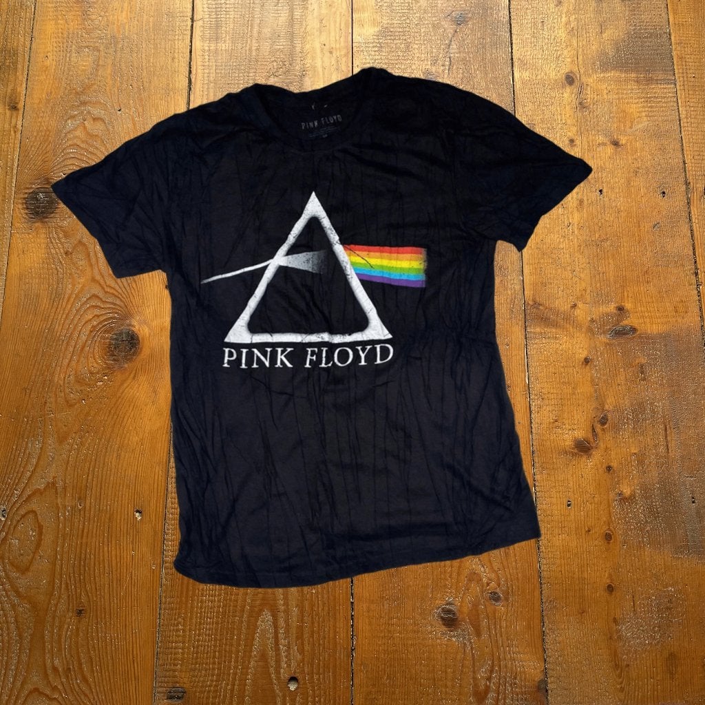 Vintage Pink Floyd Dark Side of the Moon T-shirt S T-236, Kleding | Heren, Pink Floyd, Verzenden, Zwart, Onbekend
