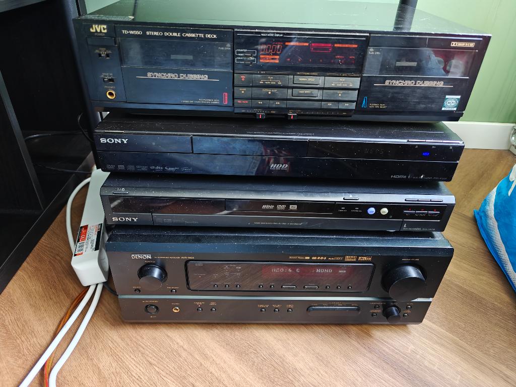 vintage hifi / video set – in één koop over te nemen KOOPJE, Audio, Tv en Foto, Professionele Audio-, Tv- en Video-apparatuur