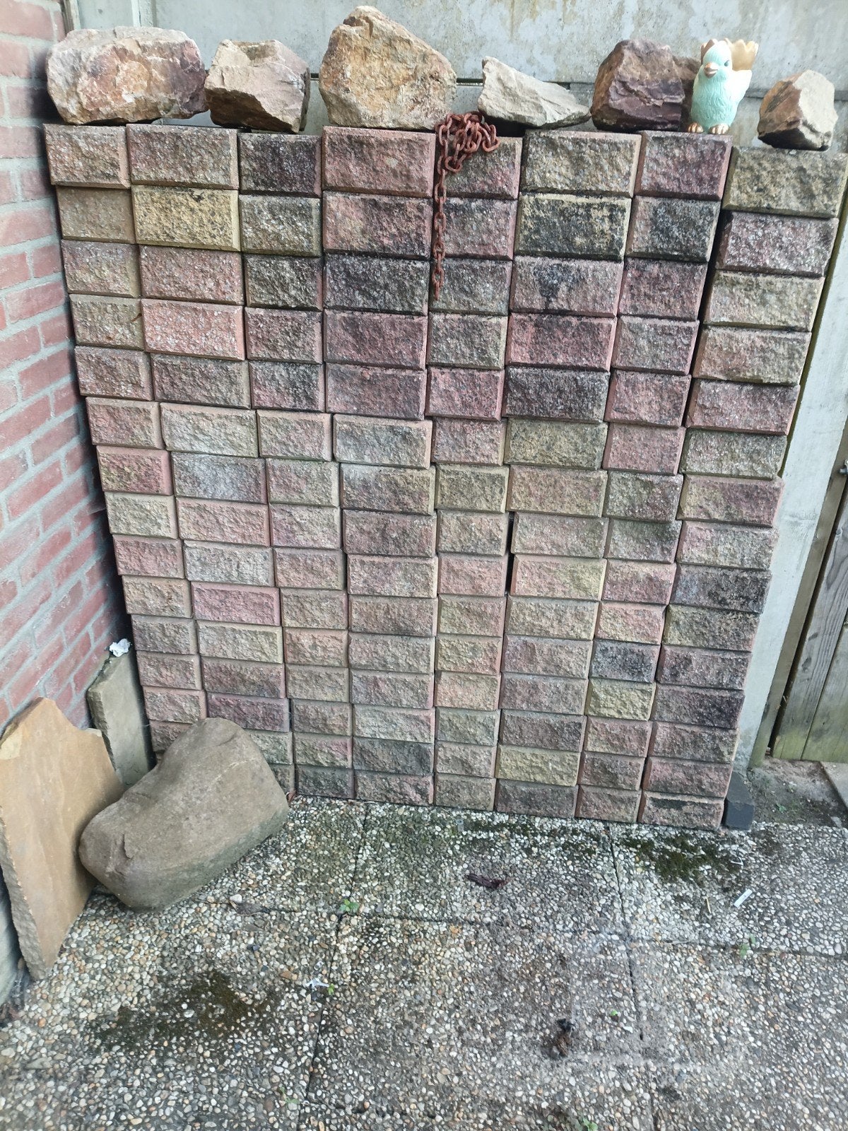 Grats op hallen stenen - meer dan 100 stuks, Tuin en Terras, Tegels en Klinkers, Ophalen of Verzenden, Gebruikt, Overige typen