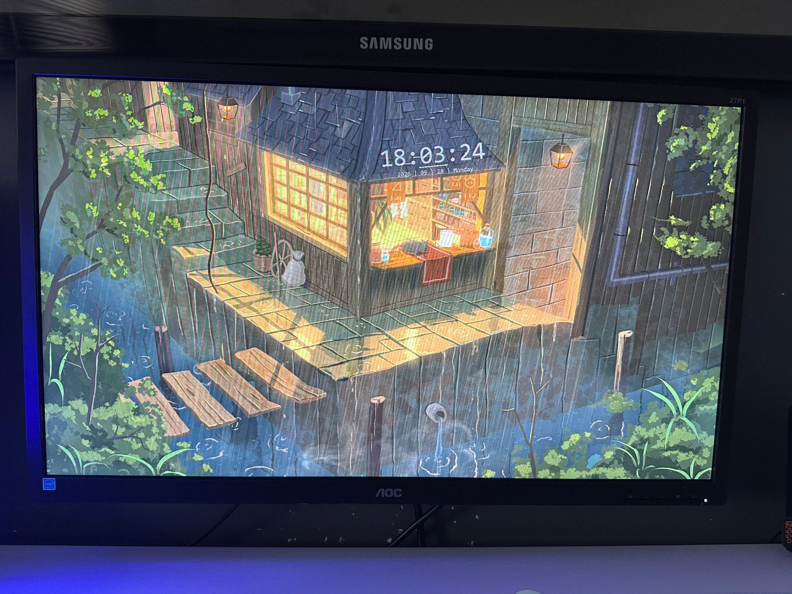 Foto 3 van AOC 27P1 Monitor - 1080p, 60 hz, 27”