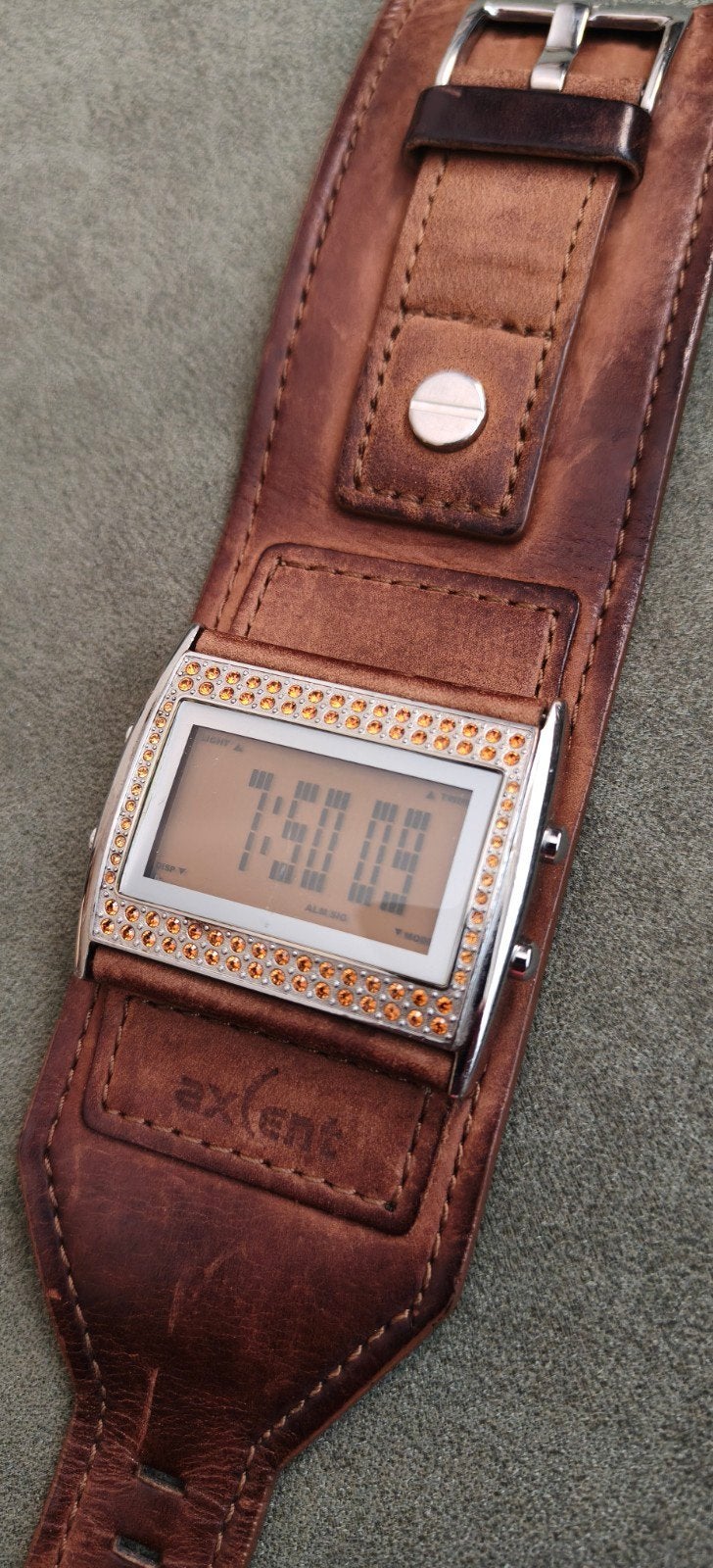 Digital horloge Axcent, Ophalen of Verzenden, Zwart, Android