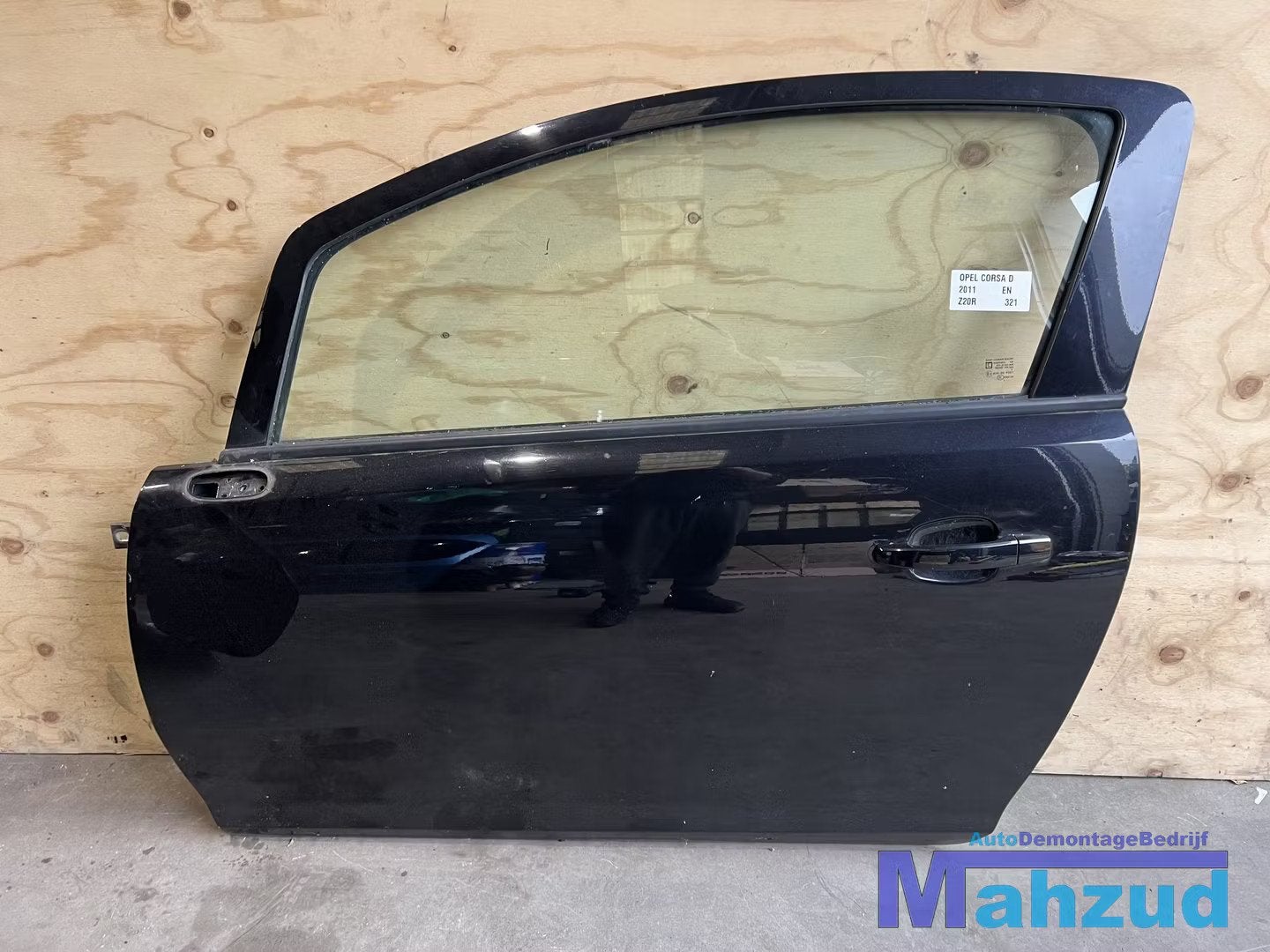 OPEL CORSA D Z20R Links deur portier 3 deurs 2006-2015, Auto-onderdelen, Gebruikt, Deur, Opel Automobile GmbH, Ophalen of Verzenden