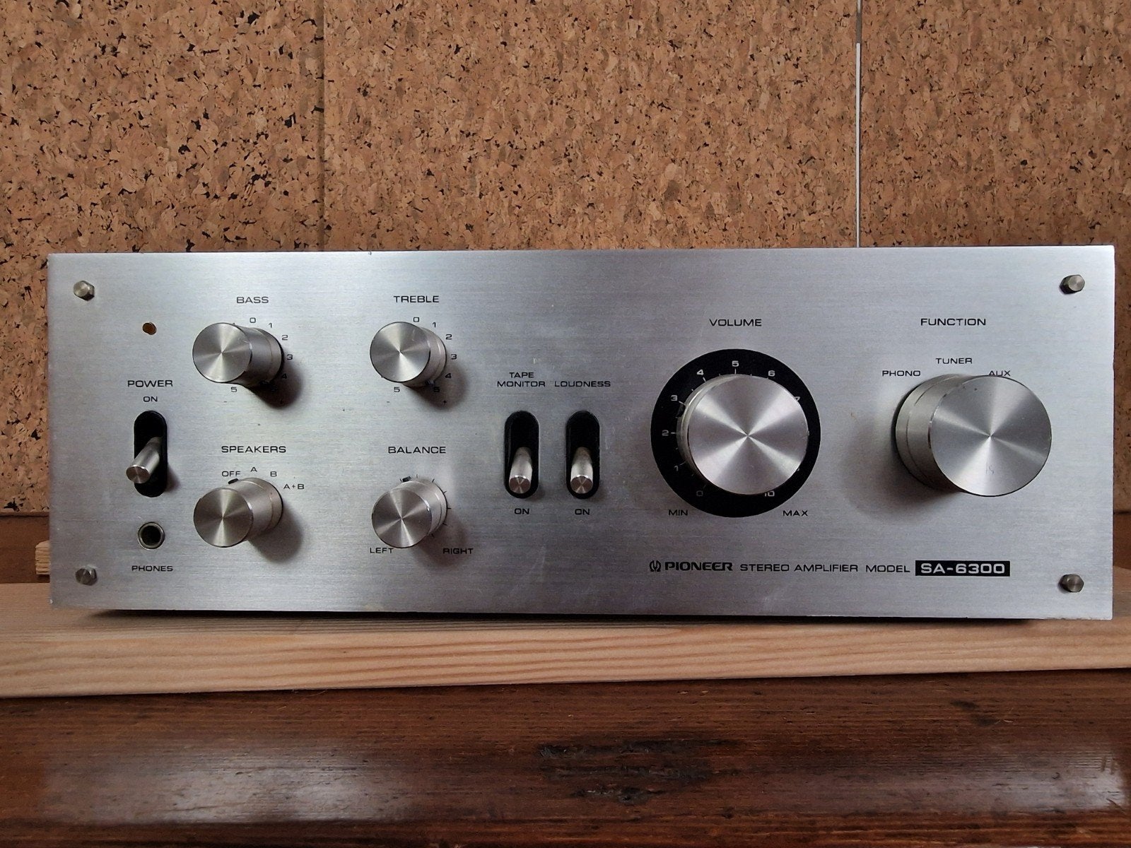 Pioneer SA-6300 Stereo Versterker - Vintage Audio, Ophalen, Zo goed als nieuw, Pioneer, Minder dan 60 watt