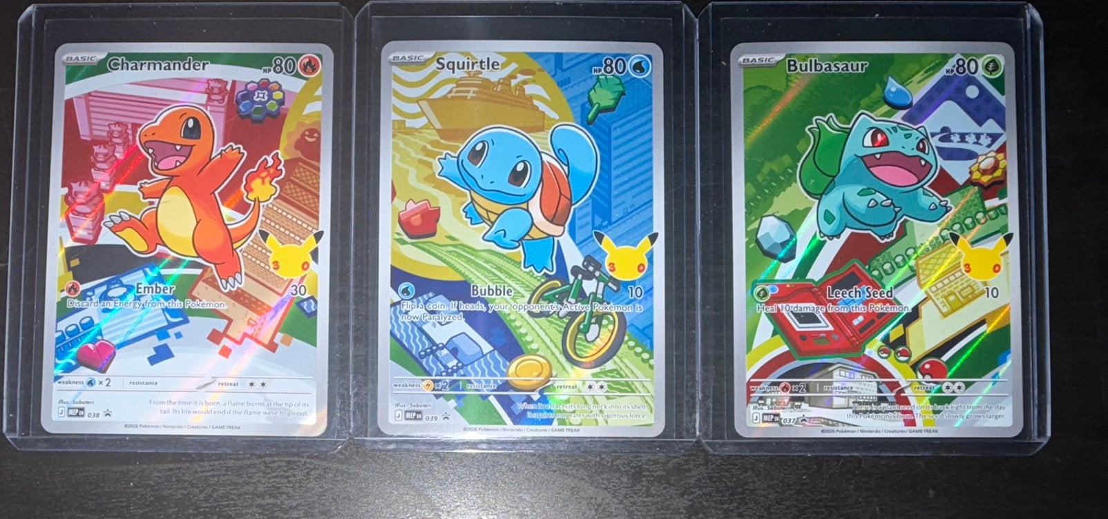 Pokemon First Partner Gen 1, Ophalen of Verzenden, Nieuw, Meerdere kaarten
