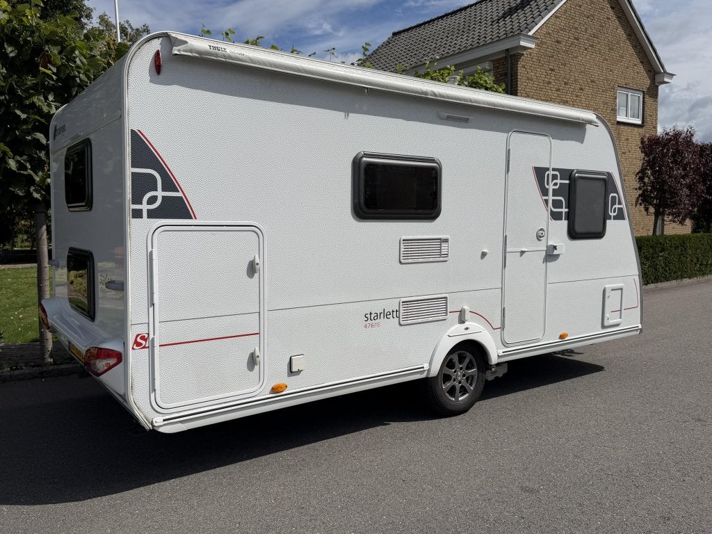 Sterckeman Starlett 476 PE MOVER,AIRCO,ETUILUIFEL, Caravans en Kamperen, Sterckeman, Bedrijf, Treinzit, 750 - 1000 kg