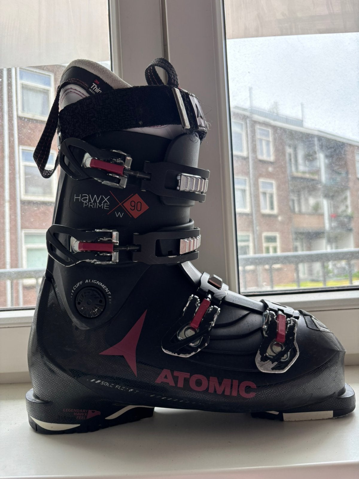 Atomic Hawx Prime W 90 skischoenen (dames) – maat 27, Ophalen, 160 tot 180 cm, Gebruikt, Schoenen
